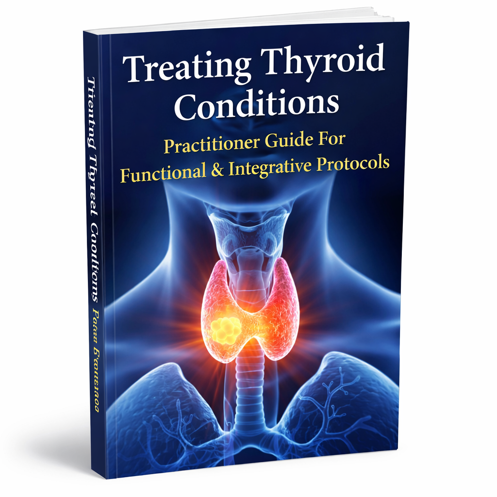 Cover of Treating Thyroid Conditions: Practitioner Guide for Functional & Integrative Protocols